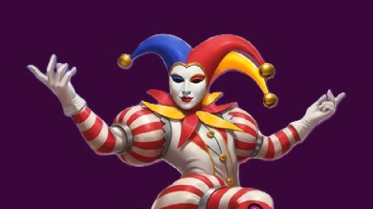 Tampilan visual slot Joker’s Jewels Hold & Spin dengan tema retro dan simbol permata