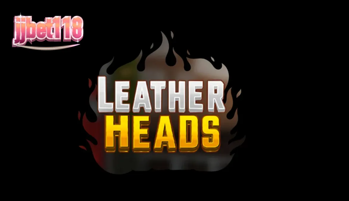 Tampilan visual slot Leatherheads dengan tema pemadam kebakaran neon